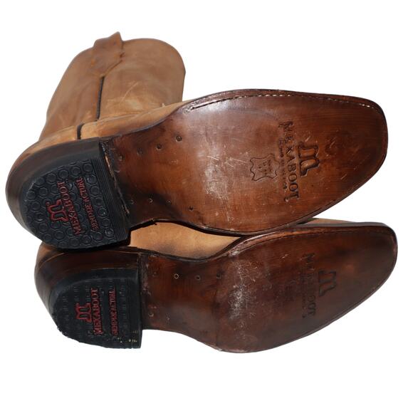 Women's Mexaboot Tan Western Boots Size 6.5 - Style # 1502 - Picture 6 of 9